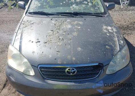 2005 Toyota Corolla Le из США, поврежденный, VIN 2T1BR30E55C400130